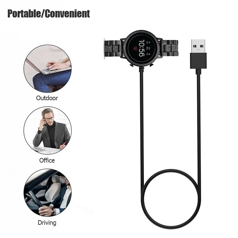 Fossil Smartwatch Accessories - Magnetyczna stacja dokująca USB 1M do