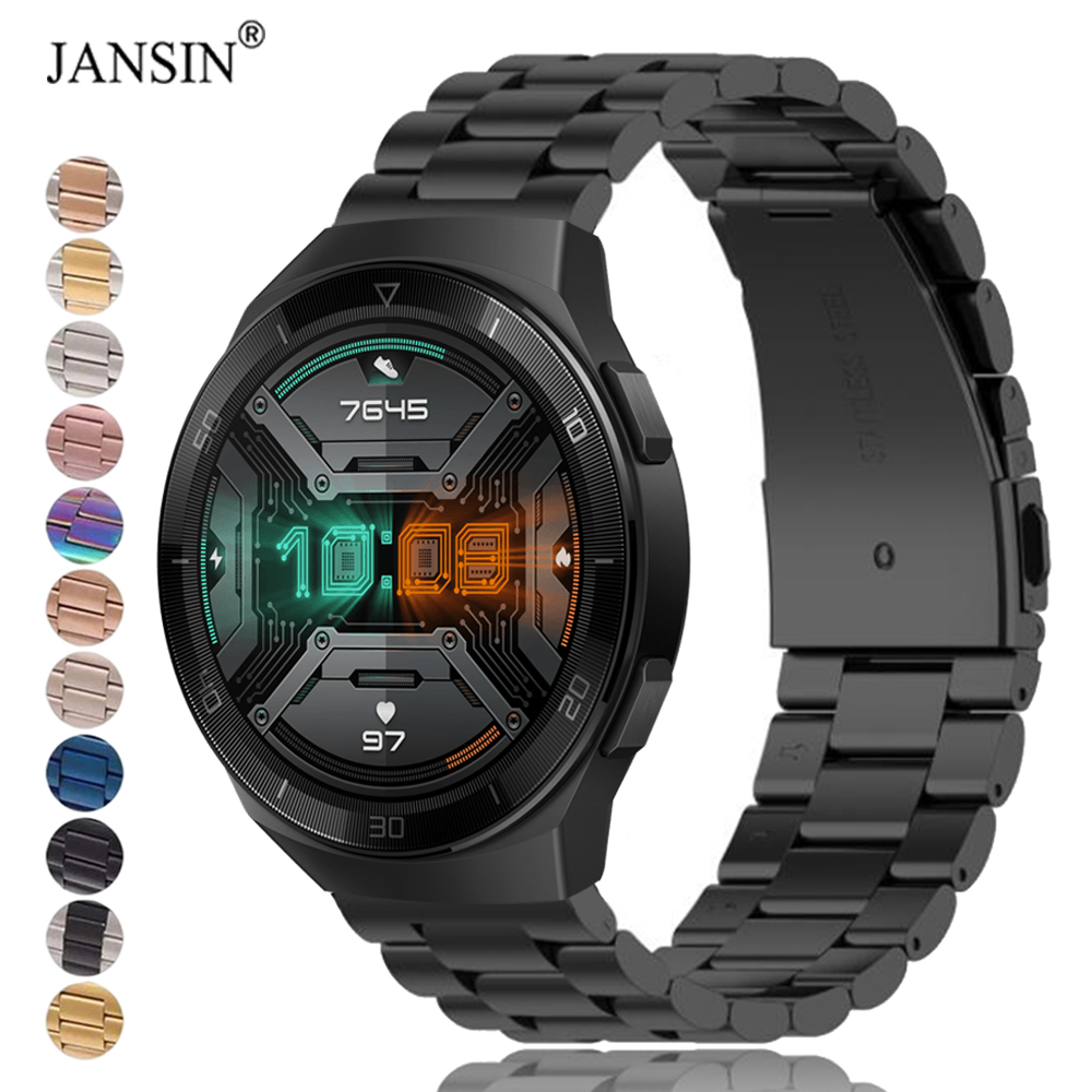 Titan Smartwatch Accessories - Pasek stalowy do zegarka Huawei GT2E