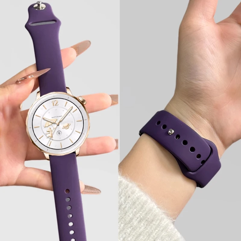18mm silikonowy pasek do zegar – Fossil Smartwatch Accessories recenzja i cena