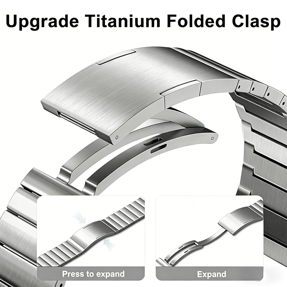 Oryginalny pasek tytanowy do H – Titan Smartwatch Accessories recenzja i cena