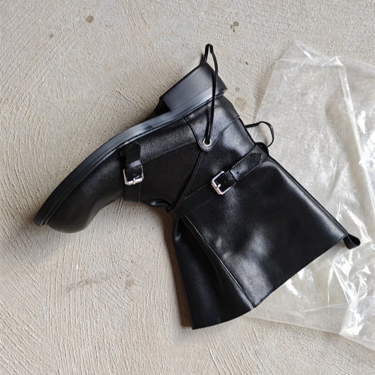 Botki damskie do połowy łydki  – Leather Classic Strap recenzja i cena